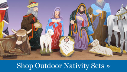 Shop Outdoor Nativity Sets