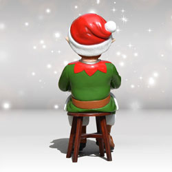 Elf for four-seater Sleigh