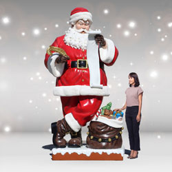 9 foot Santa