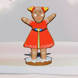Fiberglass Gingerbread Girl