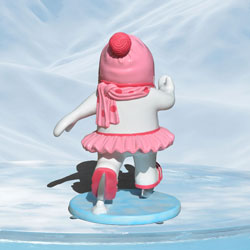 Skating Snowman