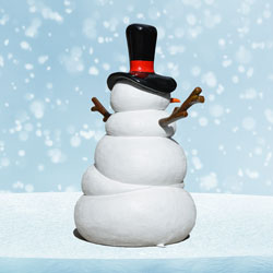 Life Size Snowman